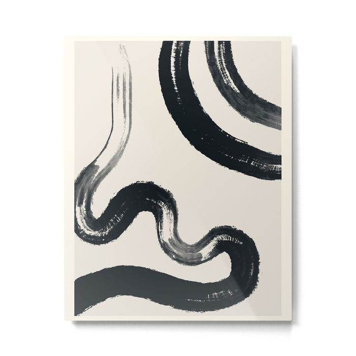 Abstract line art 131 Metal Print Gallery Image 1