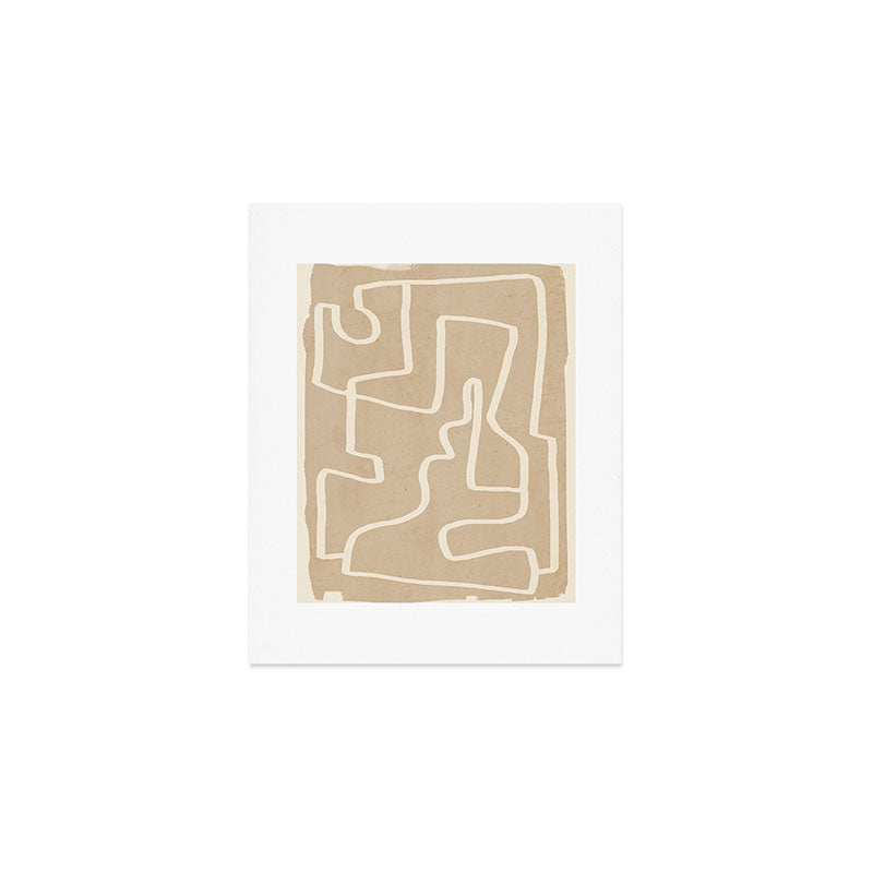Abstract line art 143 Art Print Gallery Image 1