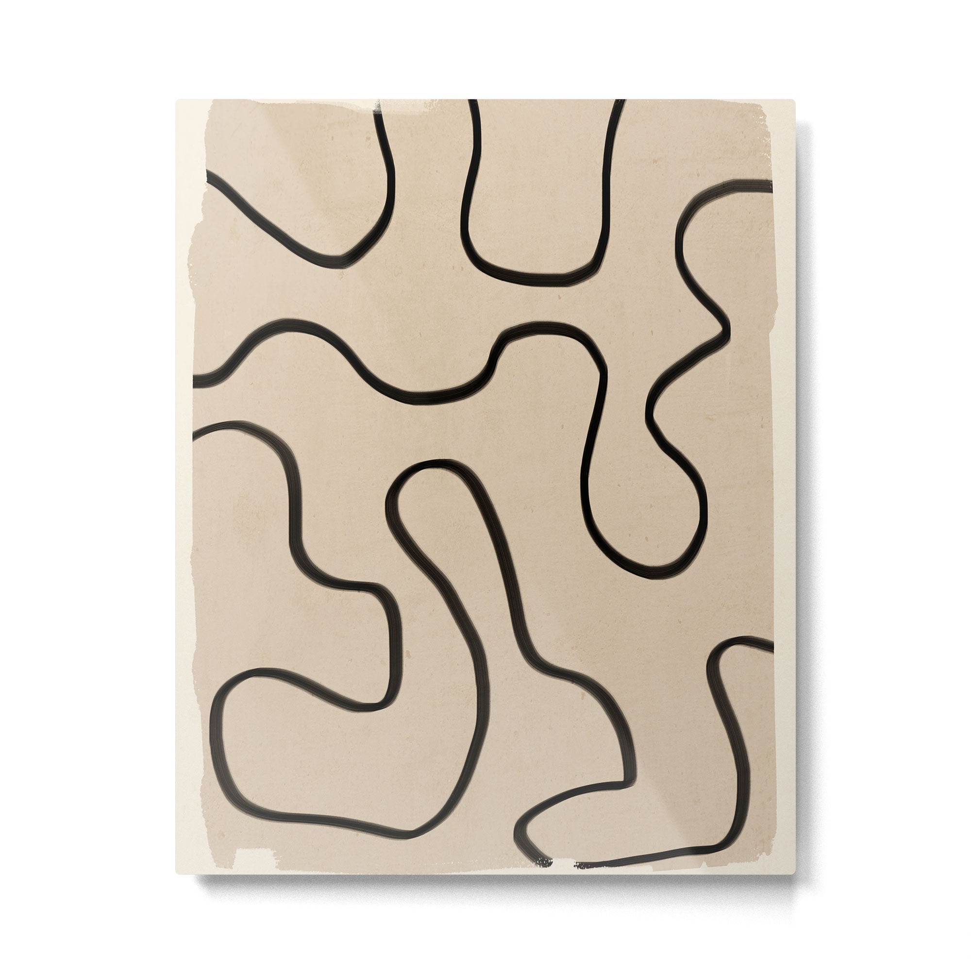 Abstract line art 145 Metal Print Gallery Image 4