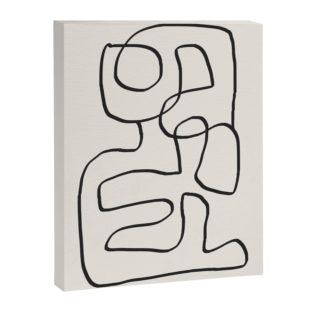 Abstract line art 15 Canvas Print Gallery Image 6