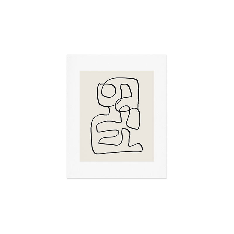 Abstract line art 15 Art Print Gallery Image 1