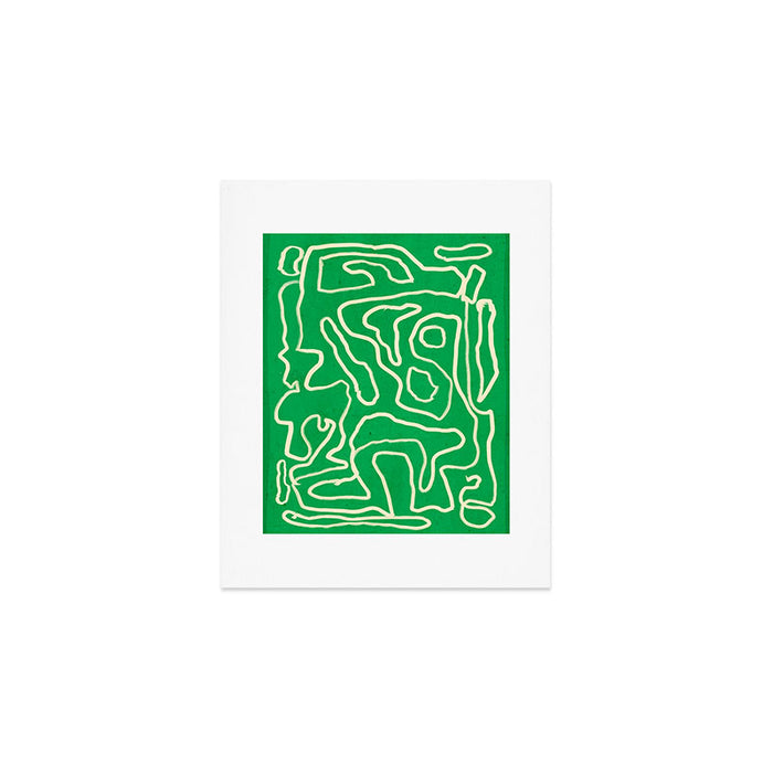 Abstract line art 151 Art Print Gallery Image 1