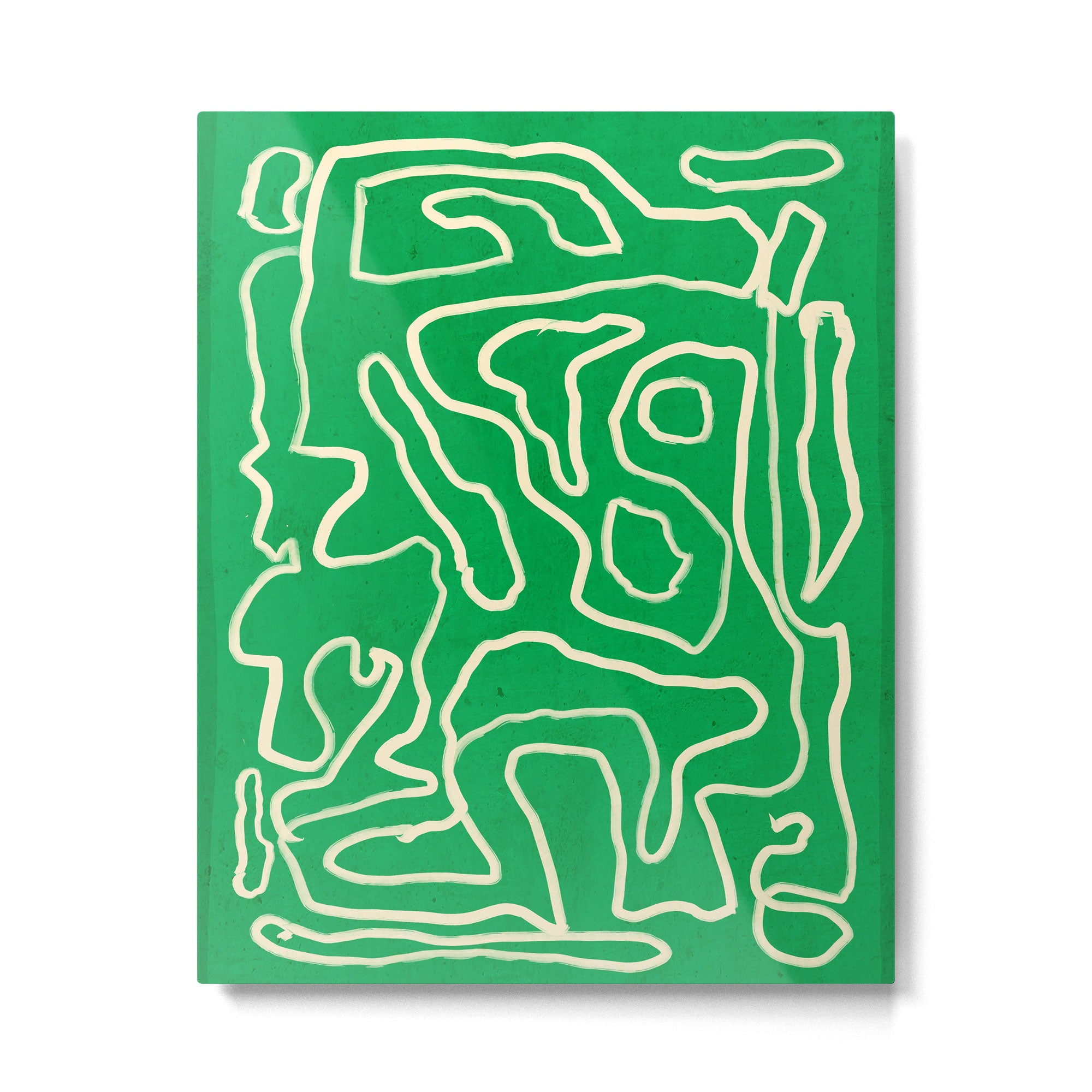 Abstract line art 151 Metal Print Gallery Image 4