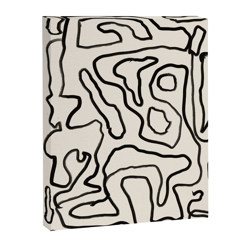 Abstract line art 154 Canvas Print Gallery Image 6