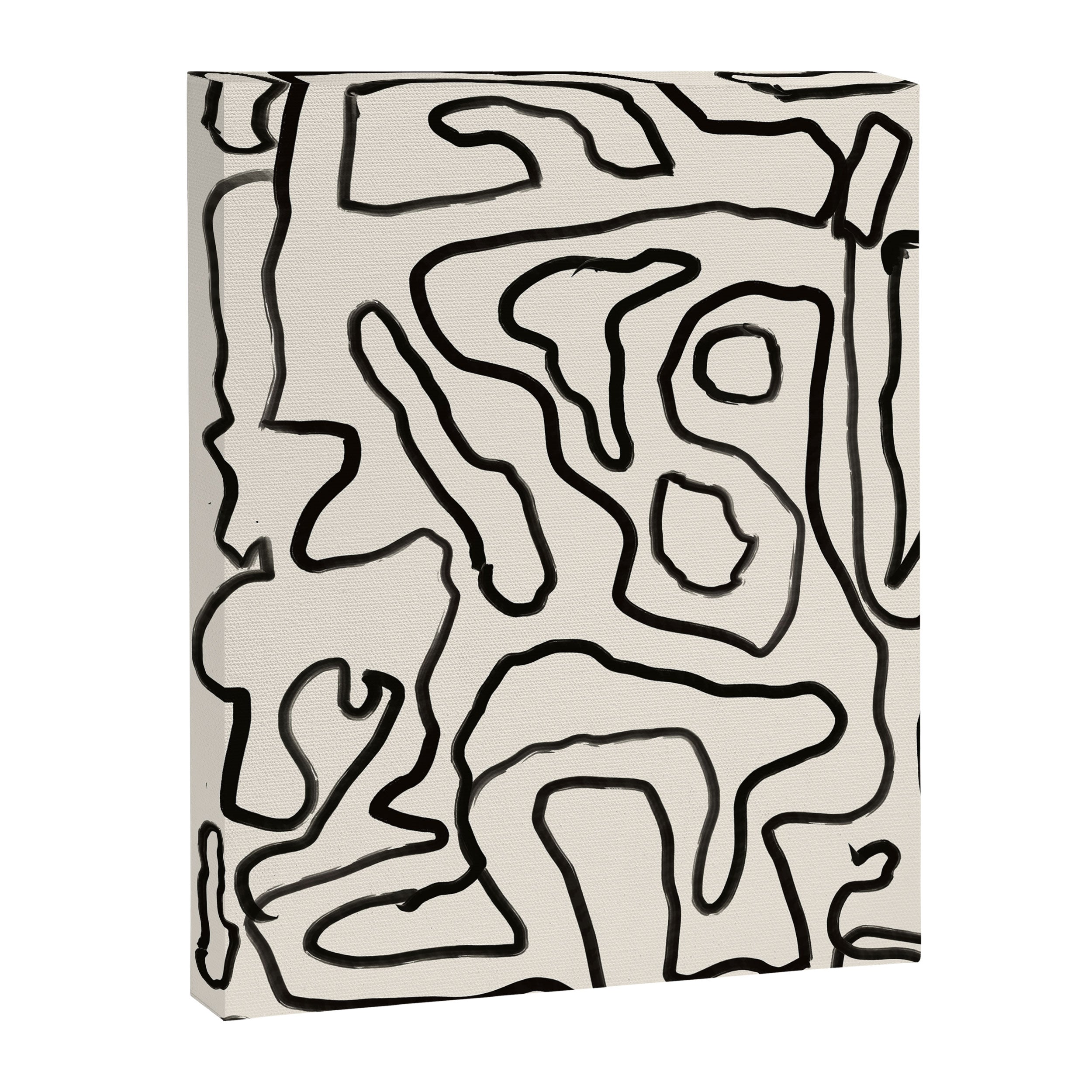 Abstract line art 154 Canvas Print Gallery Image 6