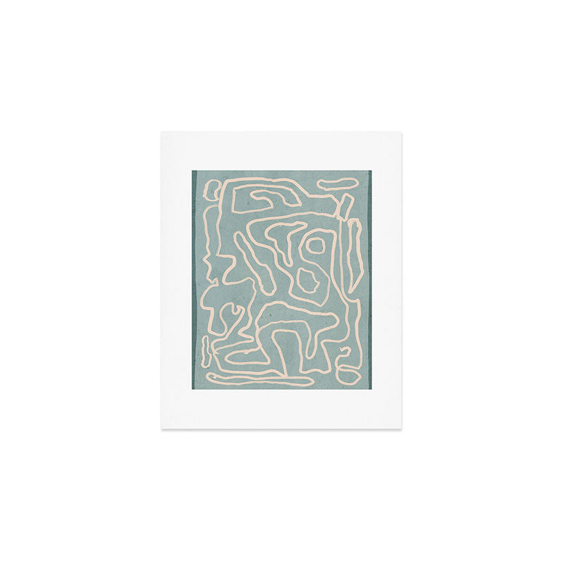 Abstract line art 157 Art Print Gallery Image 1