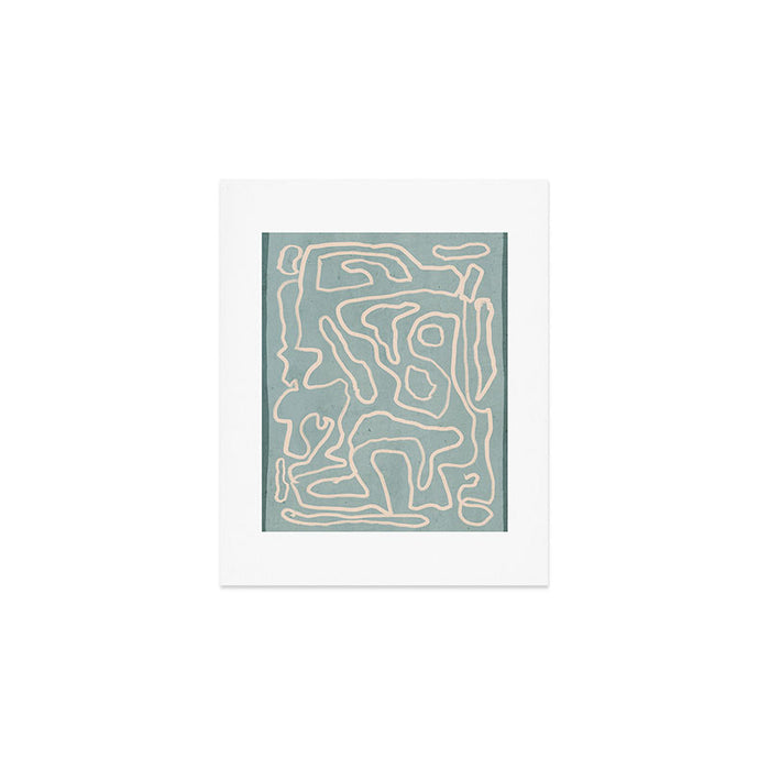 Abstract line art 157 Art Print Gallery Image 1