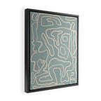 Abstract line art 157 Framed Canvas Print Gallery Image 2