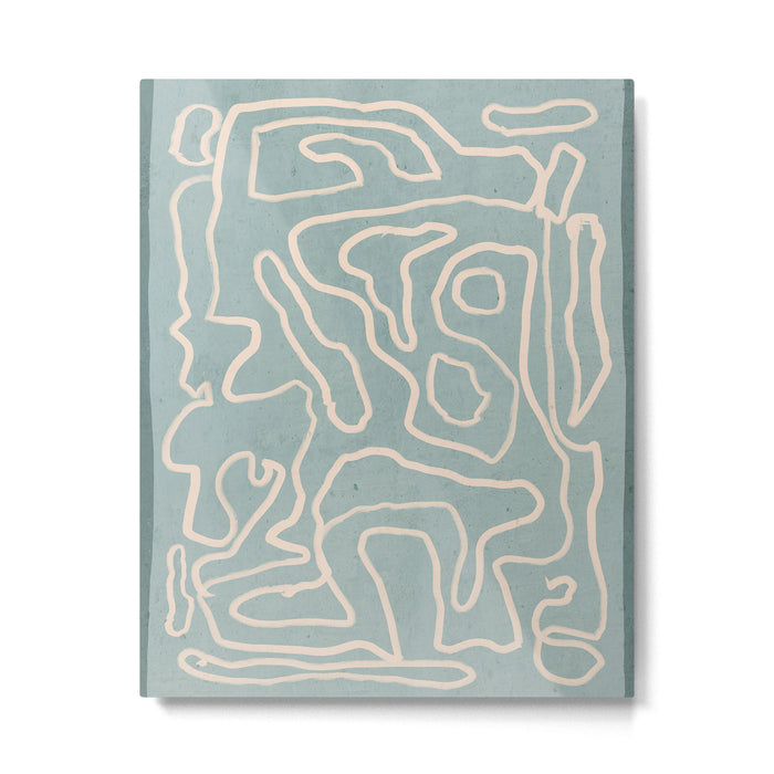 Abstract line art 157 Metal Print Gallery Image 1