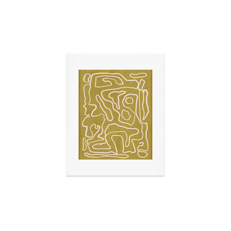 Abstract line art 158 Art Print Gallery Image 1
