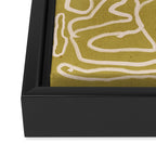 Abstract line art 158 Framed Canvas Print Gallery Image 3