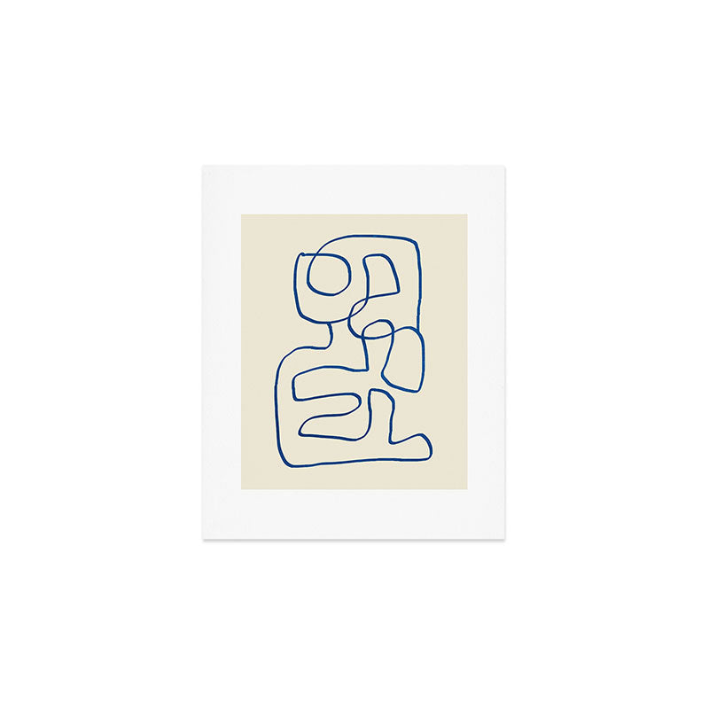 Abstract line art 16 Art Print Gallery Image 1