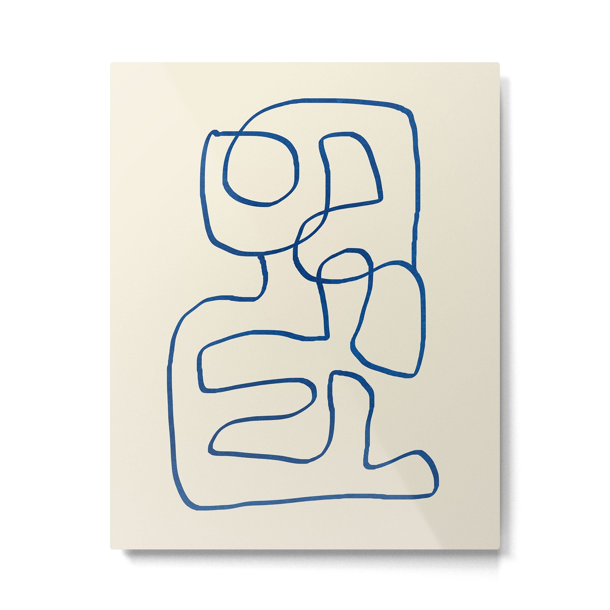 Abstract line art 16 Metal Print Gallery Image 4