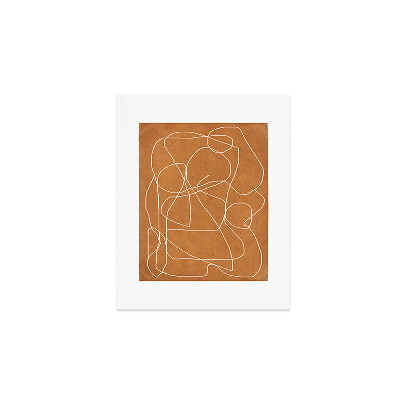 Abstract line art 17 Art Print Gallery Image 1
