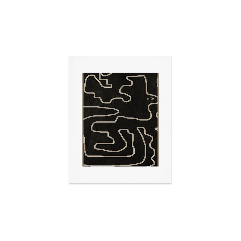 Abstract line art 177 Art Print Gallery Image 1