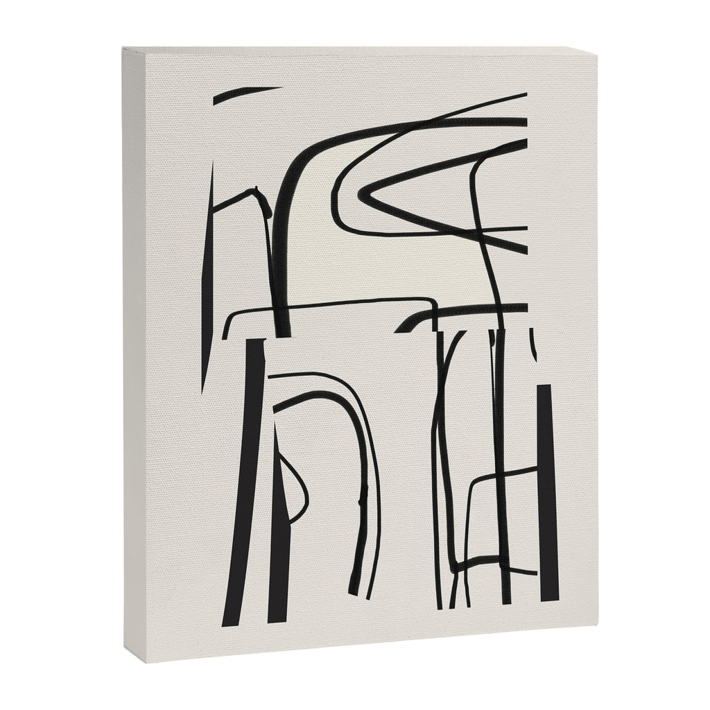 Abstract line art 18 Canvas Print Gallery Image 6