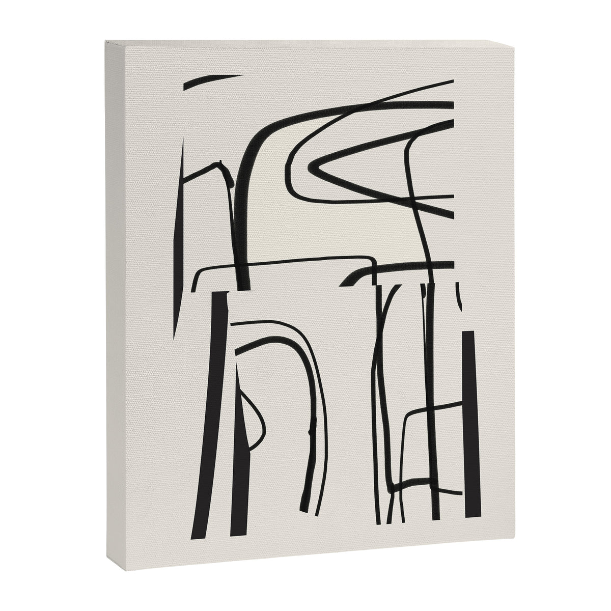 Abstract line art 18 Canvas Print Gallery Image 6