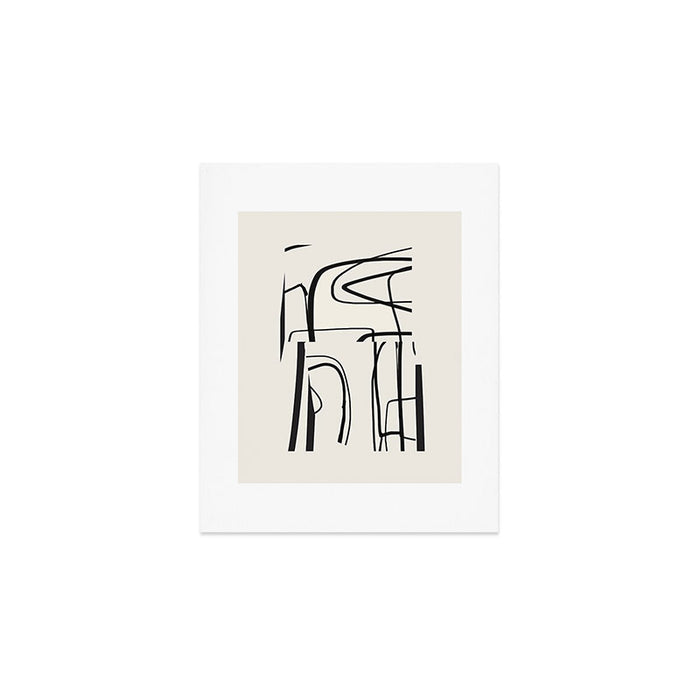 Abstract line art 18 Art Print Gallery Image 1