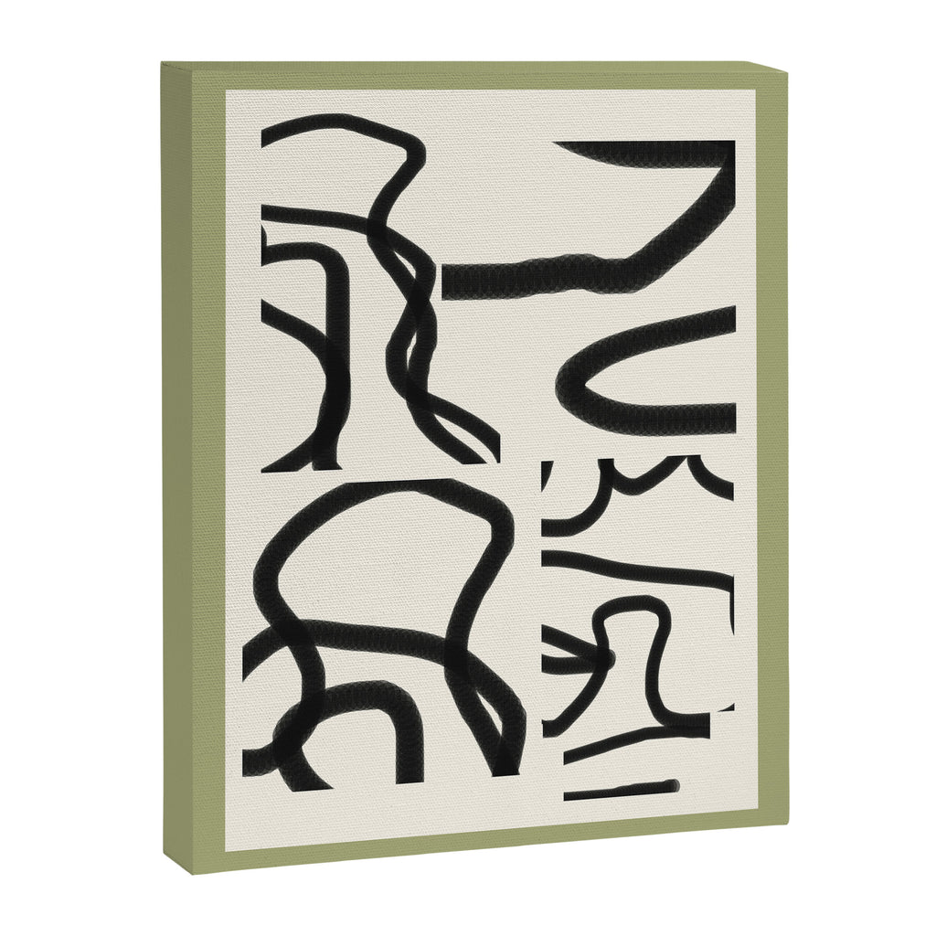 Abstract line art 191 Canvas Print Gallery Image 6