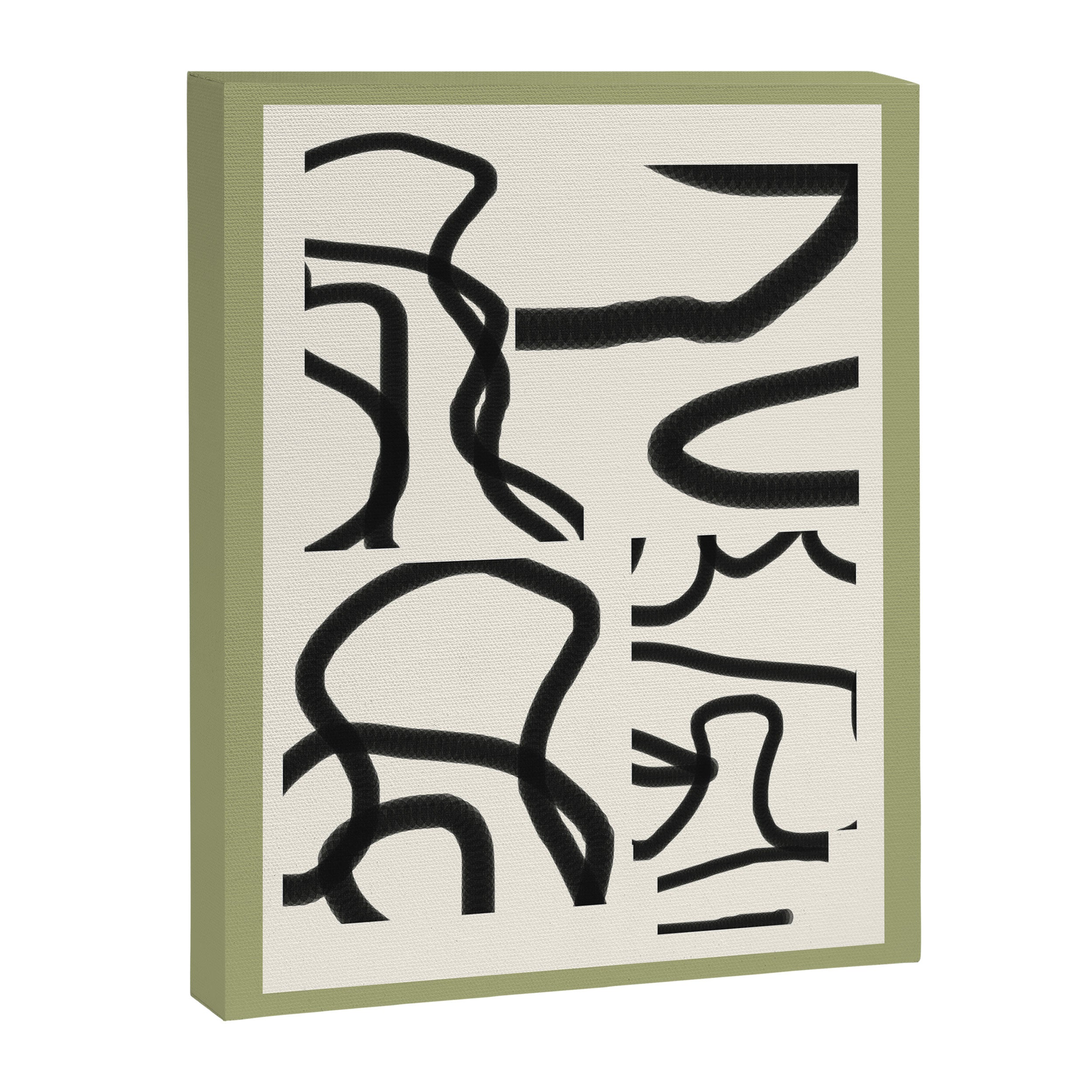 Abstract line art 191 Canvas Print Gallery Image 6