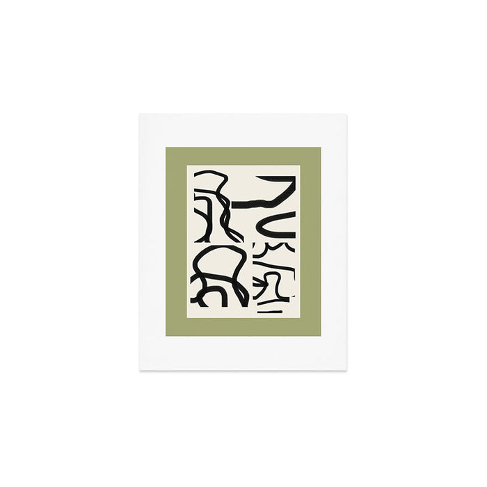 Abstract line art 191 Art Print Gallery Image 1