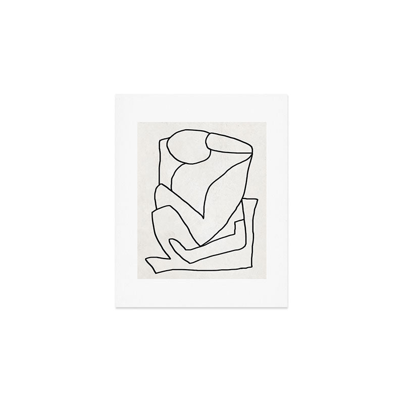 Abstract line art 2 Art Print Gallery Image 1