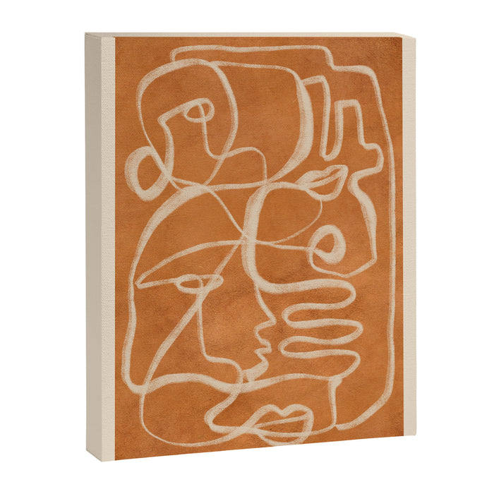 Abstract line art 205 Canvas Print Gallery Image 1