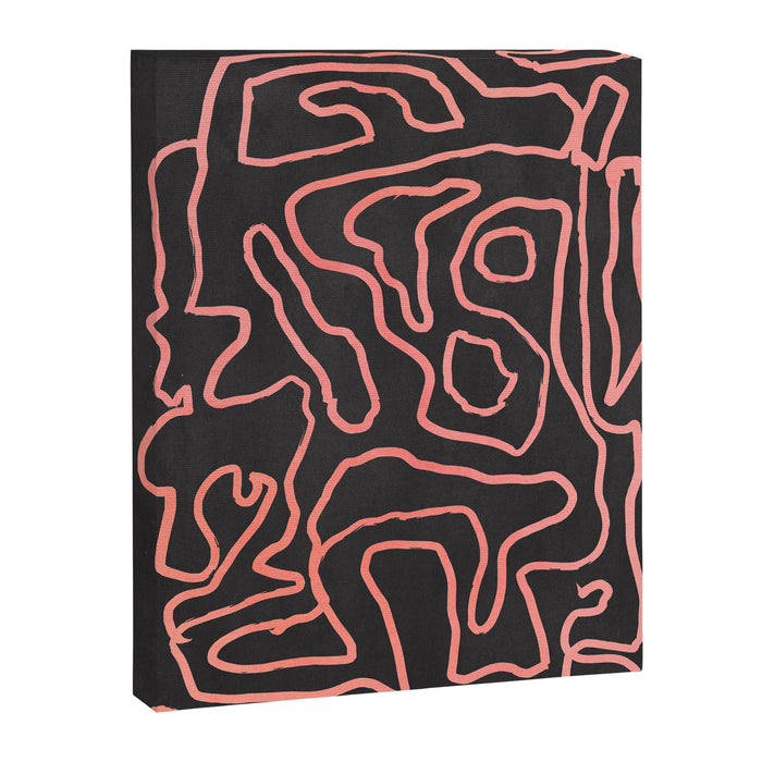 Abstract line art 209 Canvas Print Gallery Image 1