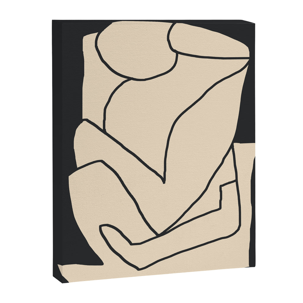 Abstract line art 2/1 Canvas Print Gallery Image 6