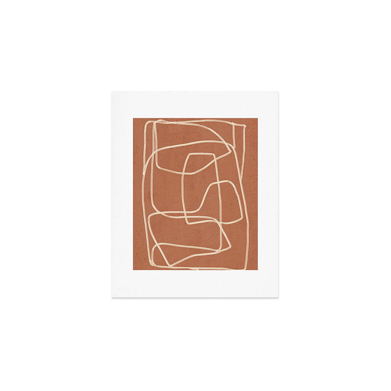 Abstract line art 22 Art Print Gallery Image 1