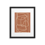 Abstract line art 22 Framed Art Print Gallery Image 5
