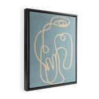 Abstract line art 229 Framed Canvas Print Gallery Image 2