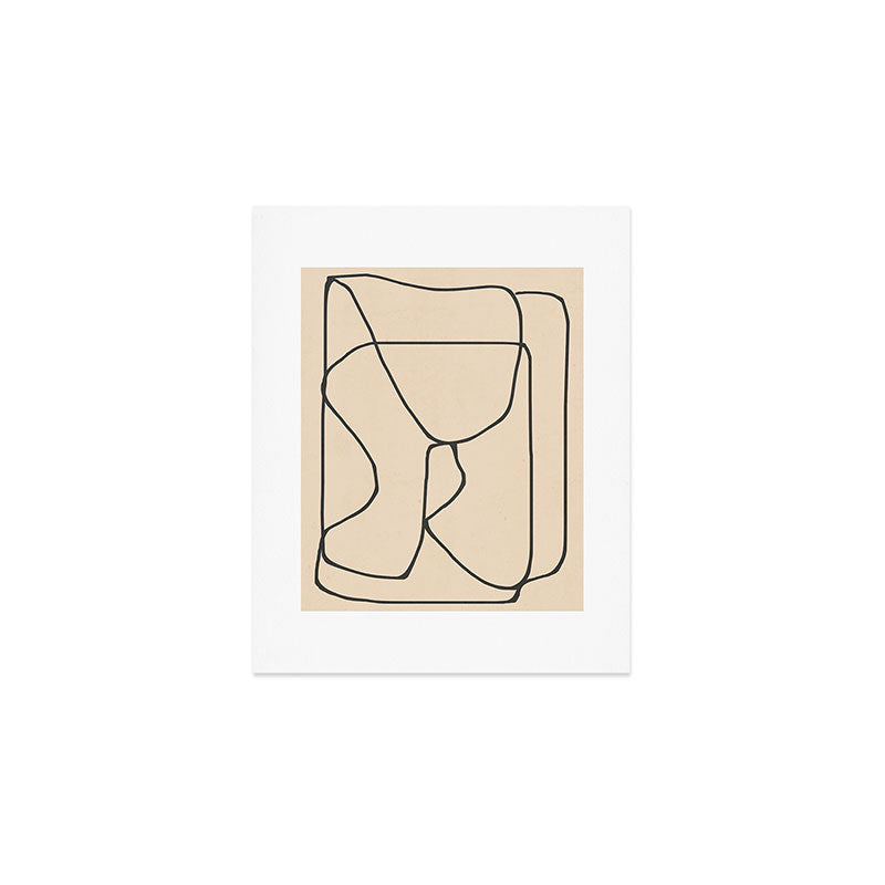 Abstract line art 23 Art Print Gallery Image 1