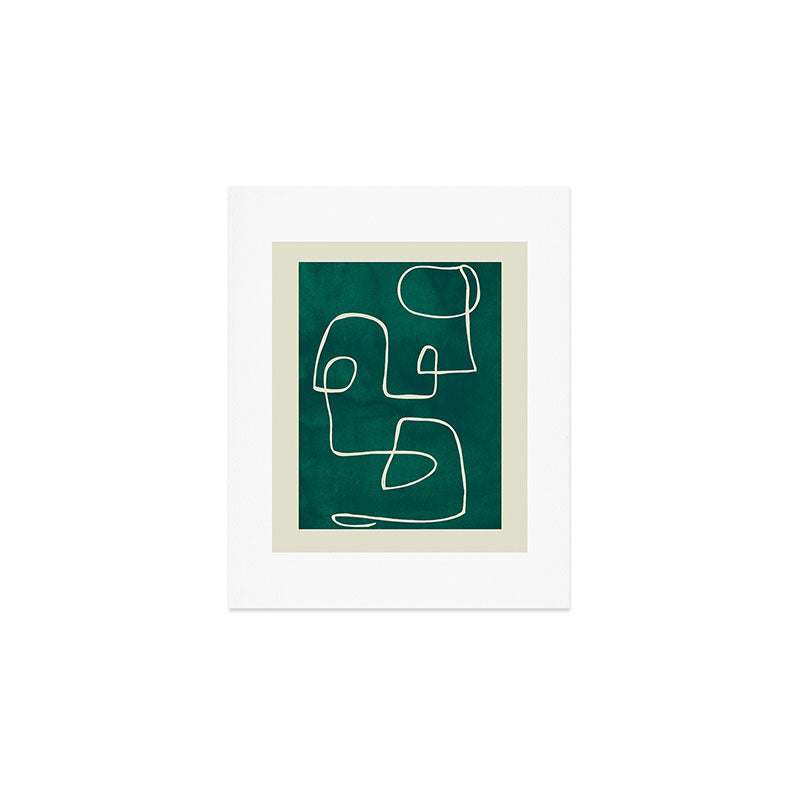 Abstract line art 239 Art Print Gallery Image 1
