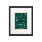 Abstract line art 239 Framed Art Print Gallery Image 5