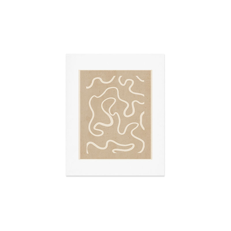 Abstract line art 244 Art Print Gallery Image 1