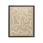 Abstract line art 244 Framed Canvas Print Gallery Image 6
