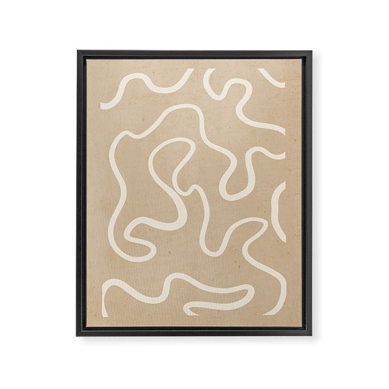 Abstract line art 244 Framed Canvas Print Gallery Image 6