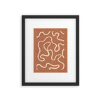 Abstract line art 245 Framed Art Print Gallery Image 5