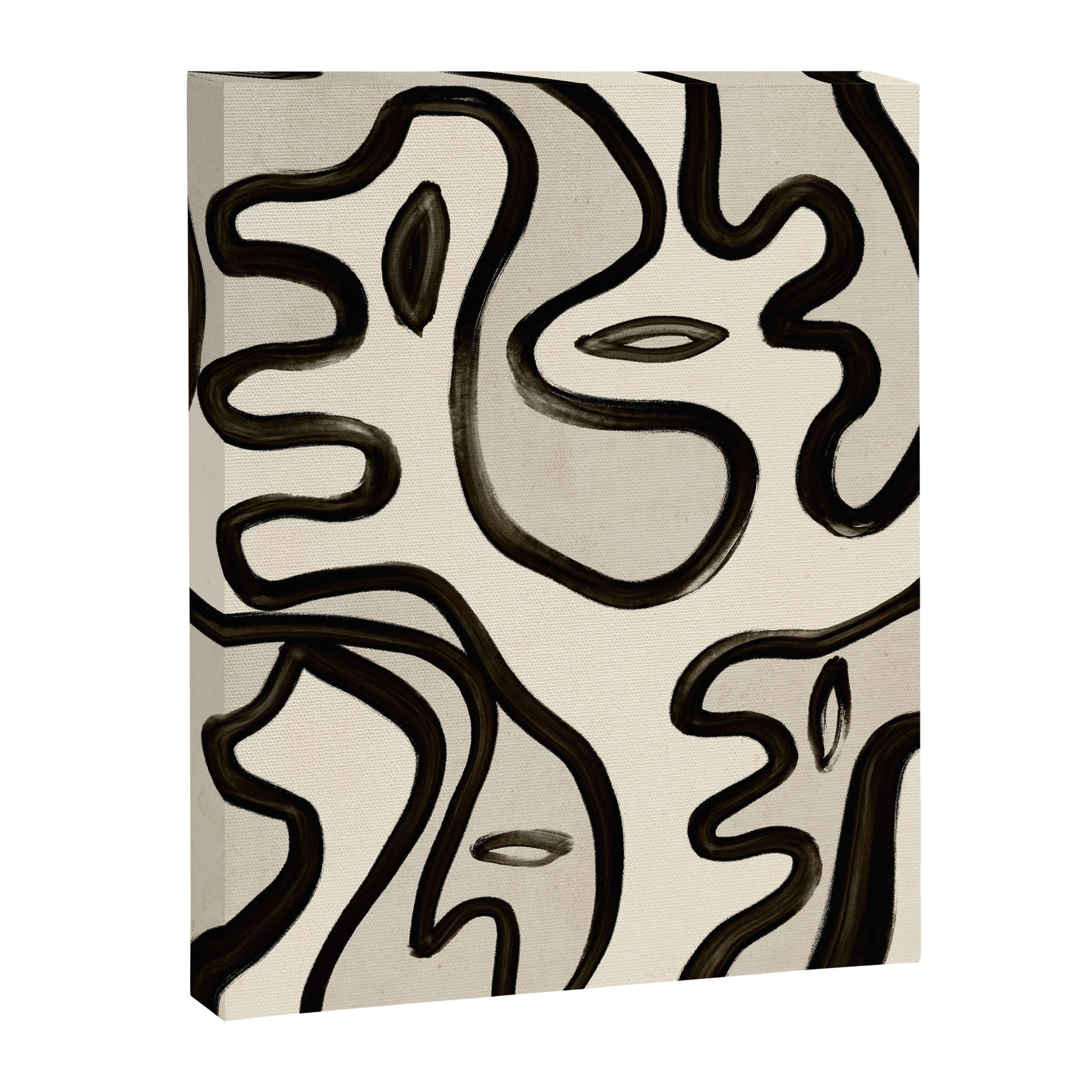 Abstract line art 249 Canvas Print Gallery Image 6