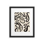 Abstract line art 249 Framed Art Print Gallery Image 5