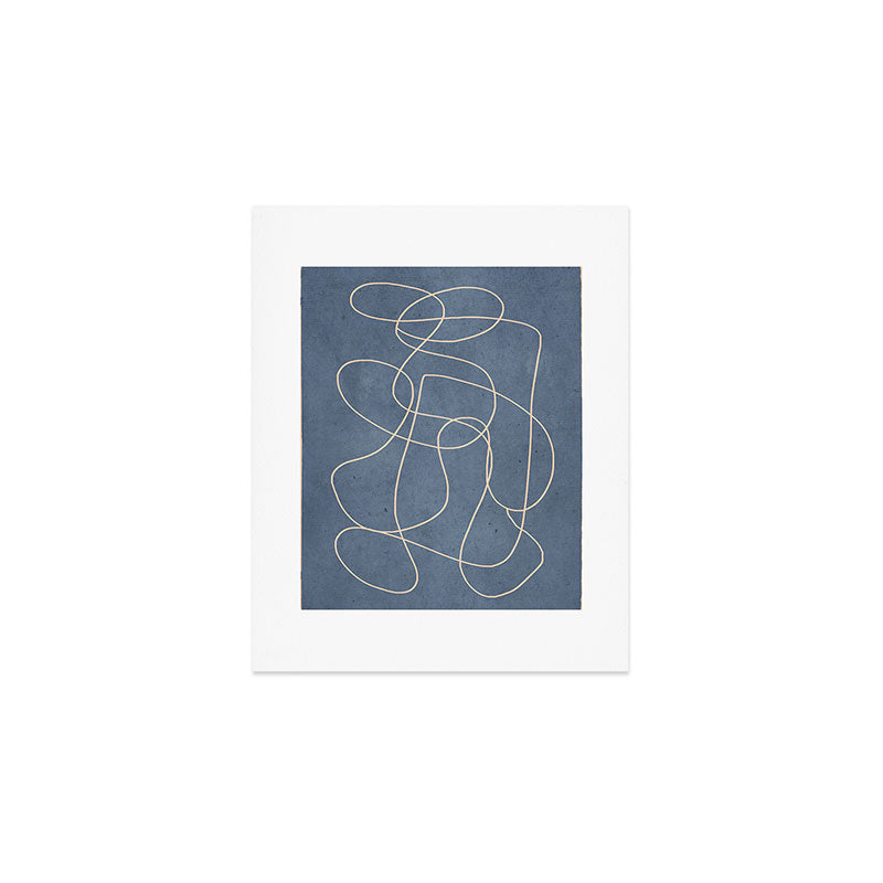 Abstract line art 256 Art Print Gallery Image 1