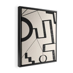 Abstract line art 29 Framed Canvas Print Gallery Image 2