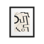 Abstract line art 29 Framed Art Print Gallery Image 5
