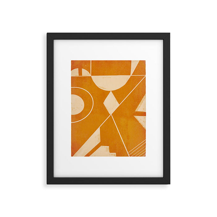 Abstract line art 32 Framed Art Print Gallery Image 1