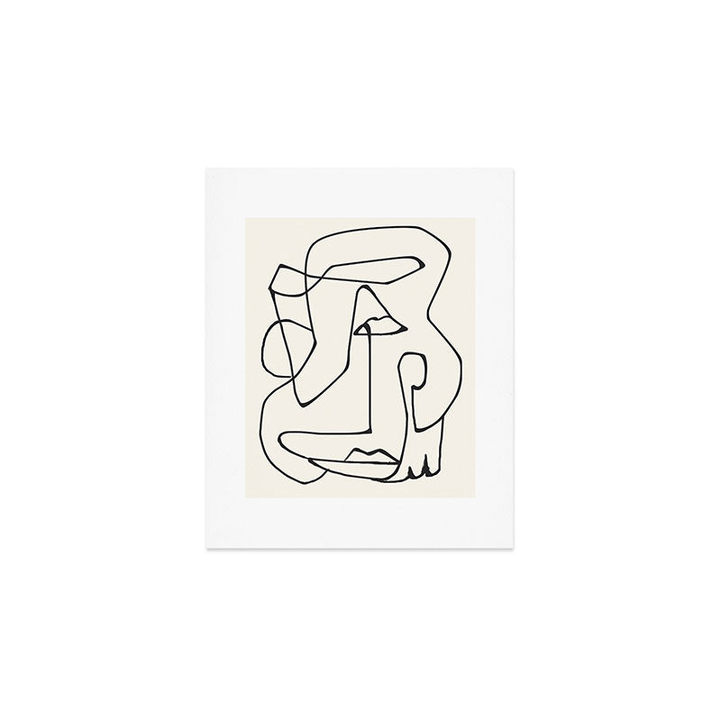 Abstract line art 36 Art Print Gallery Image 1