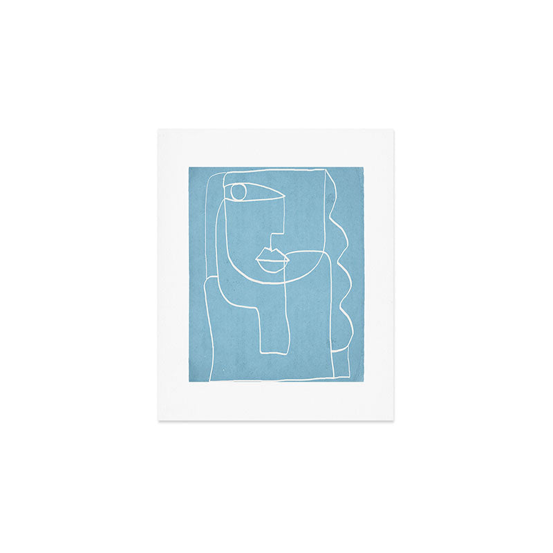 Abstract Line Art 38 Art Print