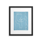 Abstract line art 38 Framed Art Print Gallery Image 4