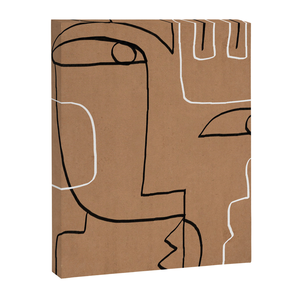 Abstract line art 40 Canvas Print Gallery Image 6