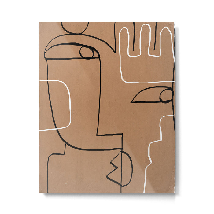 Abstract line art 40 Metal Print Gallery Image 1